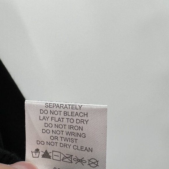 Quince Women’s Black Mongolian Cashmere Crew Neck Sweater sz XS NWT Soft - Picture 5 of 5